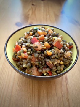 Linsensalat a la Papa