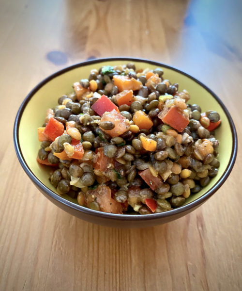 Linsensalat a la Papa