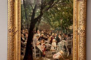 Max_Liebermann-Münchner Biergarten-1884